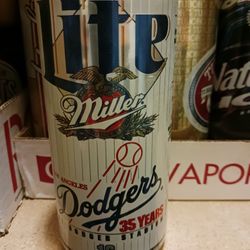 Los Angeles Dodgers And Arizona Cardinals Beer Cans