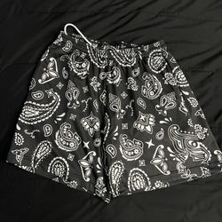 Paisley Bandana Shorts