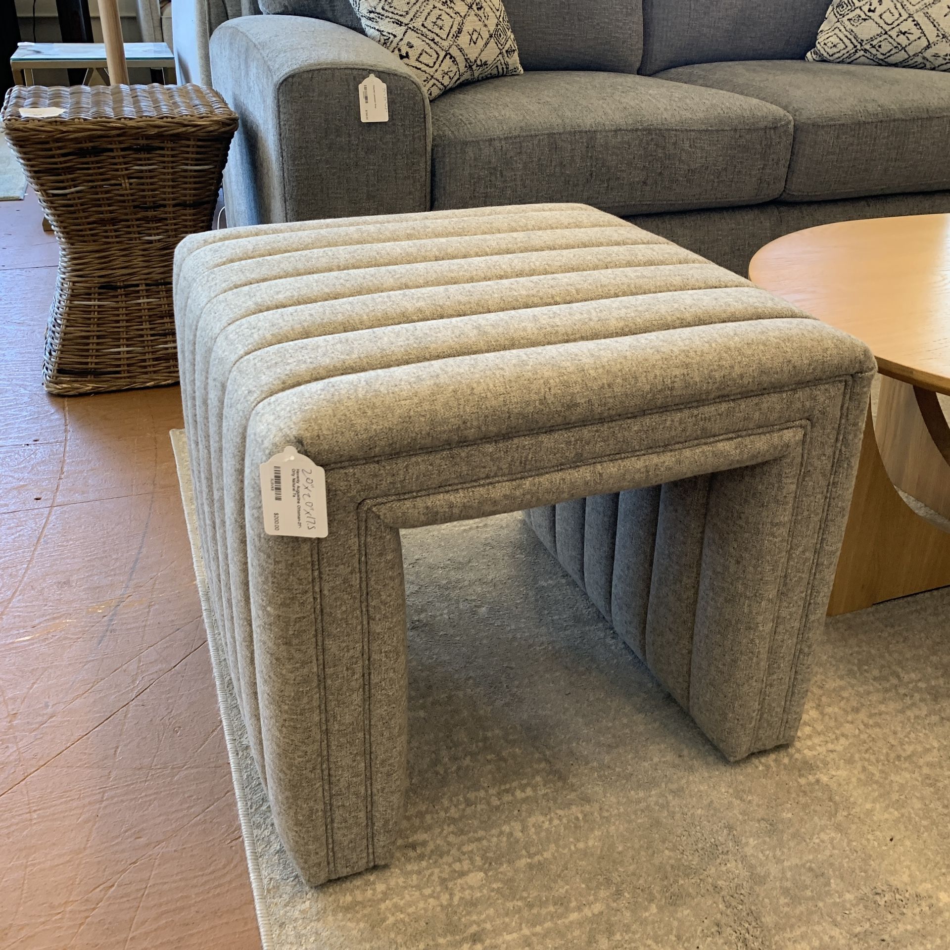 Havenly Augustine Ottoman Orly Natural