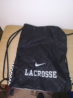 Nike lacrosse string backpack gym bag
