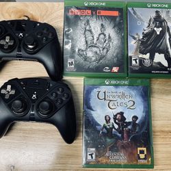 Xbox One Games w/Controllers