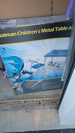 Batman child's table