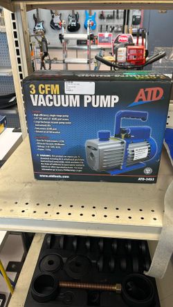 ATD 3 CFM Vacuum Pump Model ATD-3453