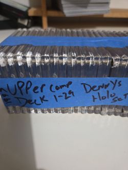 Upper Deck Complete Set Cards 1-29 Denny's Holo