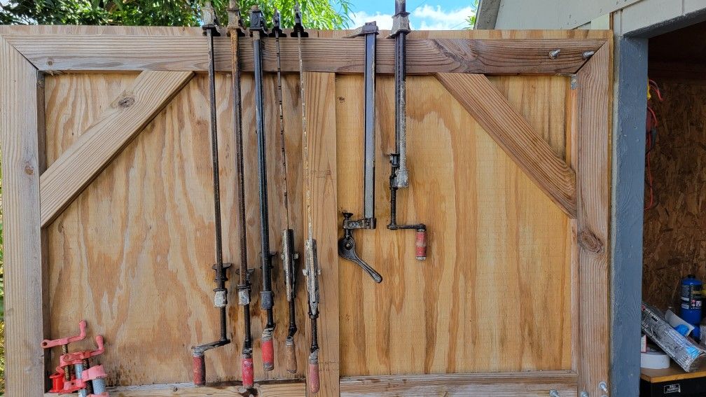 Hargrave Vintage Flat Bar Clamps