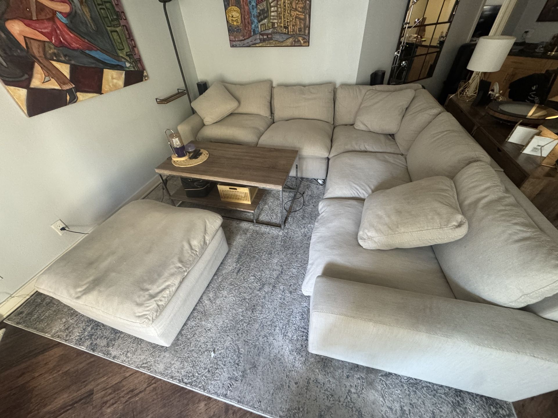 Sectional Cloud Sofa - Ashley Furniture