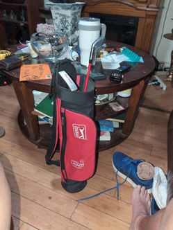PGA Tour Power Launch Junior Golf Bag with Club