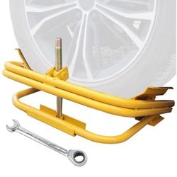Trailer RV Tire Block and Leveler, Levelers Allows for Easy Leveling Without Blocks or Ramps, Automatically Adjust to Tire Size.  Chock