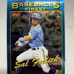 2024 Finest '93 Prototypes #9323 Sal Frelick RC Rookie Brewers