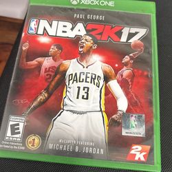 NBA 2k 17 X Box One 