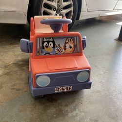 Electric Bluey Truck