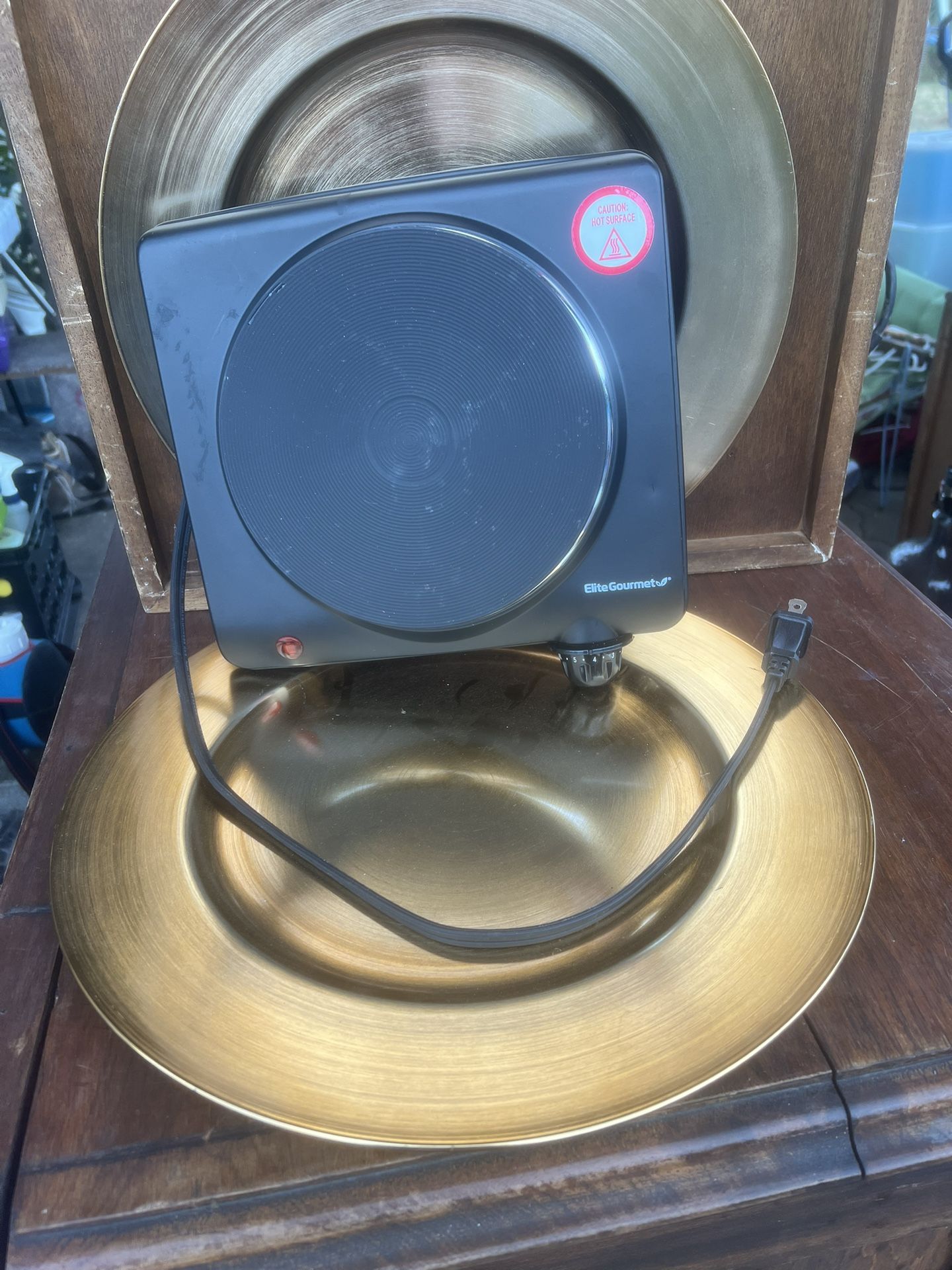 Elite Gourmet Electric Cooking Burner