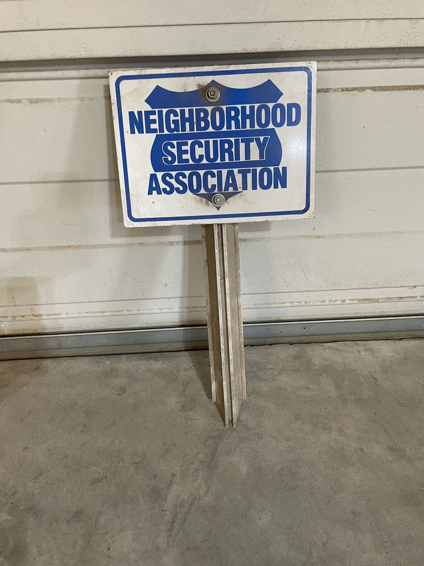 All Metal Neighborhood Watch Sign