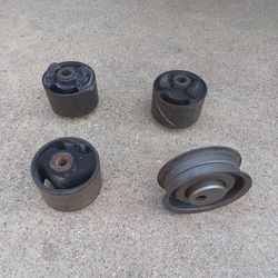 Motor Mounts And Timing Belt Tensioner.
