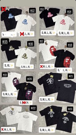 Bape tee’s