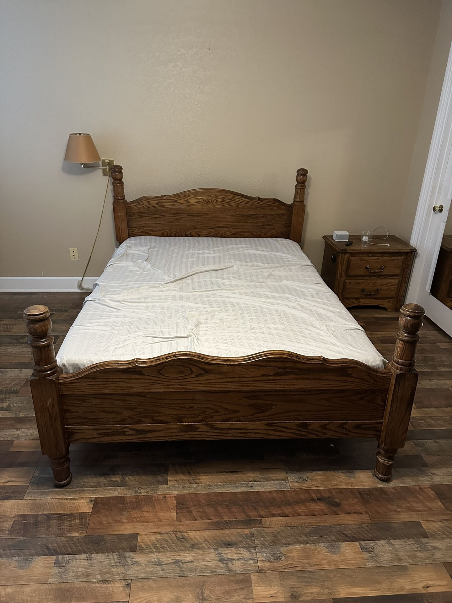 Solid Wood Queen Bed frame