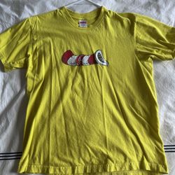 Supreme Cat In The Hat Shirt Authentic!