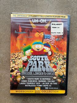 SOUTH PARK: BIGGER, LONGER & UNCUT MOVIE DVD NEW