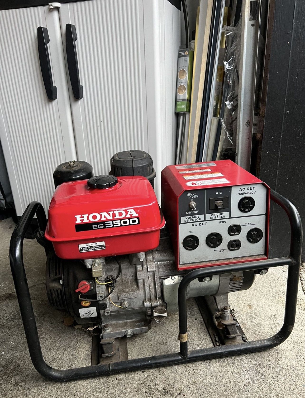 Honda EG3500 Gas Power Generator Engine