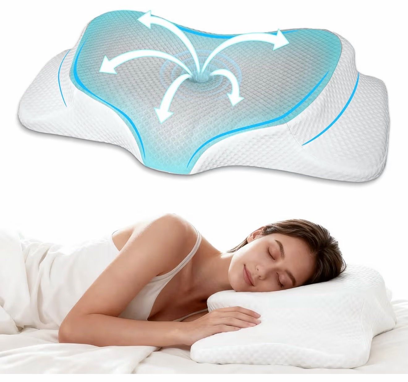 Memory Foam Bed Pillows for Sleeping new
