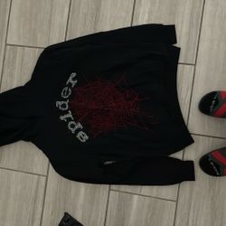 spider hoodie 