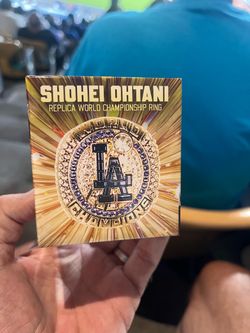 Shohei Ohtani World Series Ring.
