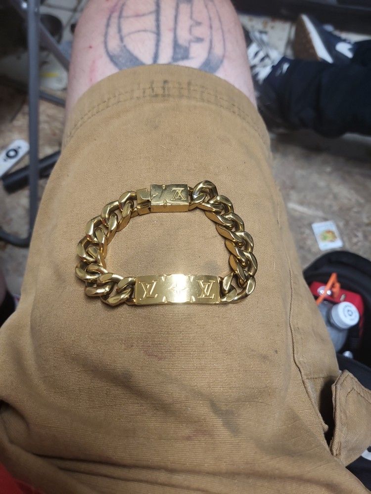 Louis Vuton Cuban Link Bracelet