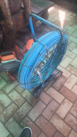 Guía Pasacables Fibra de Vidrio – Duct Rodder ∼450 pies con Carrete