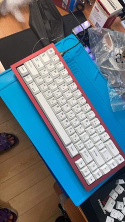 Red Savage65 Custom Keyboard
