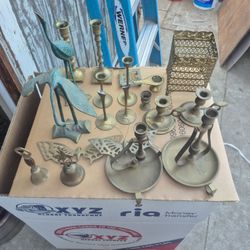 Lot Of Bronze Decor