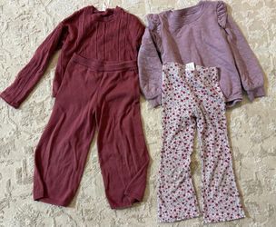 Girls Size 5T Sweater Set
