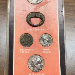 Vintage 1970s Newsweek Books “Ancient Coins” Set - Historical Replica Collection