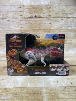 Jurassic World Dino Escape Ceratosaurus Roar Attack Figure - New In Box