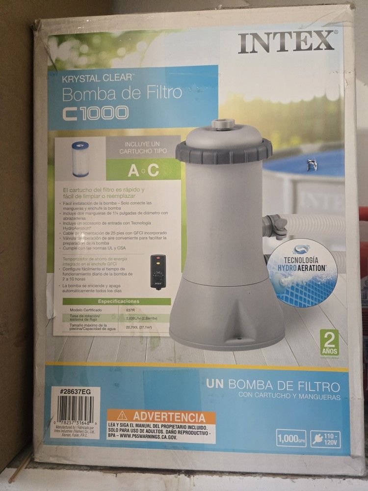 Intex Filter Pump C1000