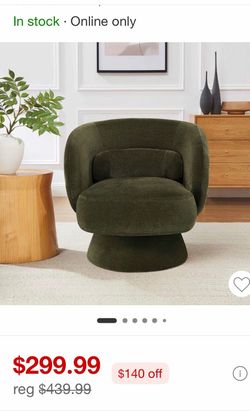 Swivel accent chair set