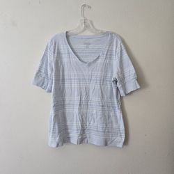 Striped Pendleton Top
