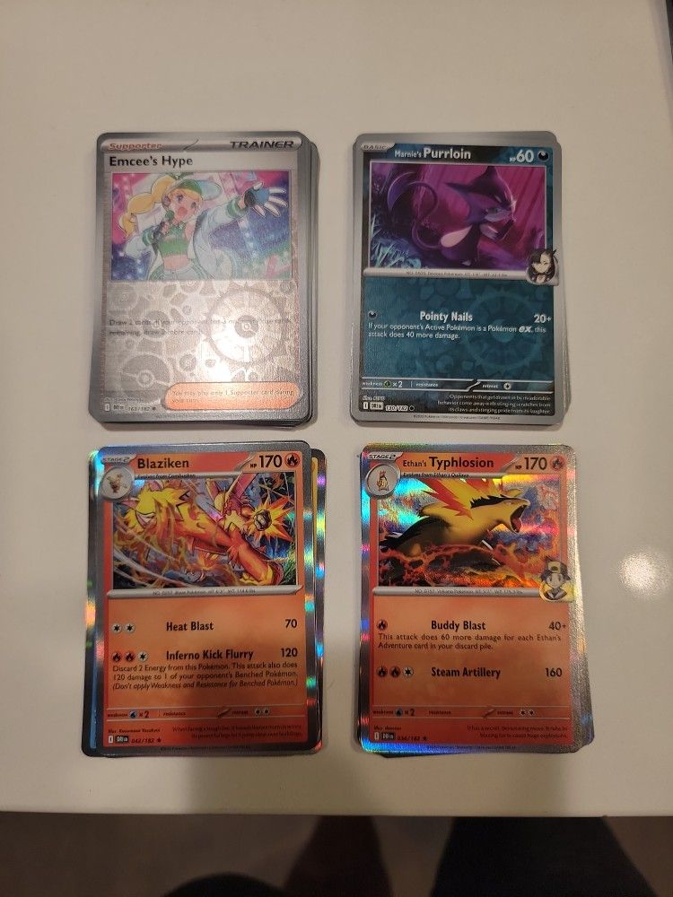 Pokemon Destined Rivals Holo Lot