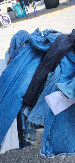 60 pieces of jeans, pants