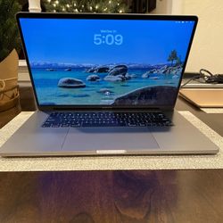 2019 MacBook Pro with 16 inch screen, 6 core i7, and Tahoe OS