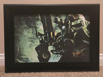 Fallout 3 Brotherhood of Steel Framed Artwork