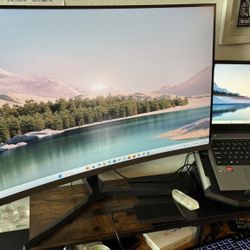 32” Samsung Curved Monitor full HD