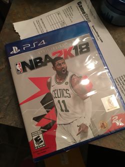 PS4 NBA 2K18