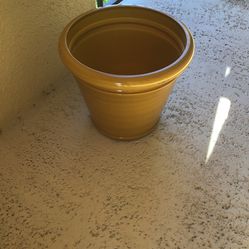 Gold Flower Pot