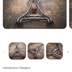 Valvetronic Exhaust M340/M440 Used W Carbon Tips