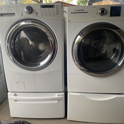 LG Washer And Electric Dryer Bosh 