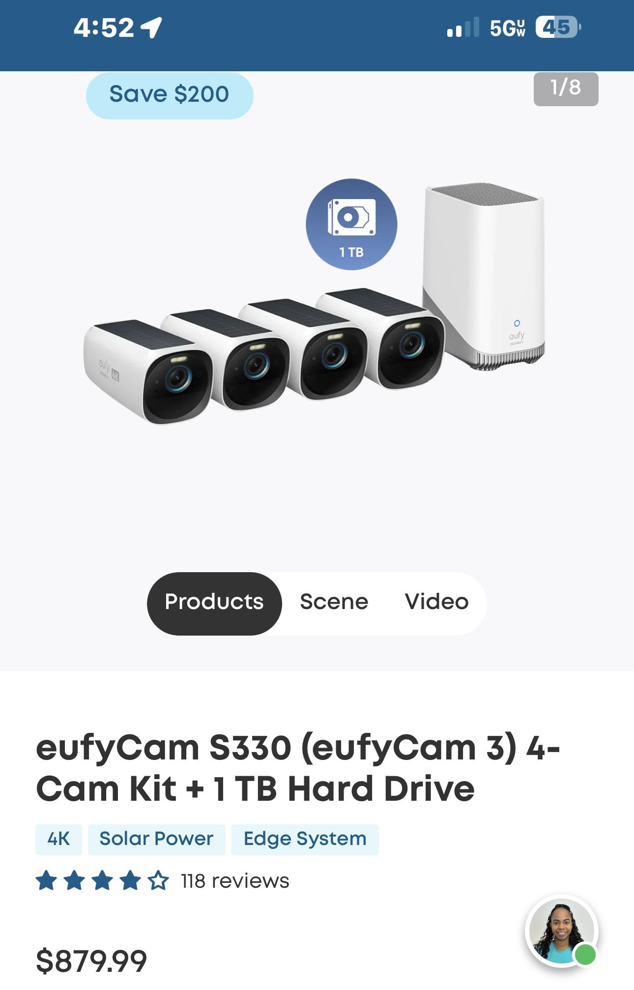 Eufy 4k Ultra HD and Solar Power Security Cameras