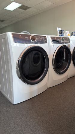 Washer and dryer front load