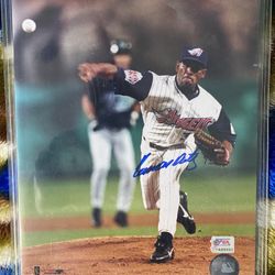 Ramon Ortiz Angels Autographed Photo 