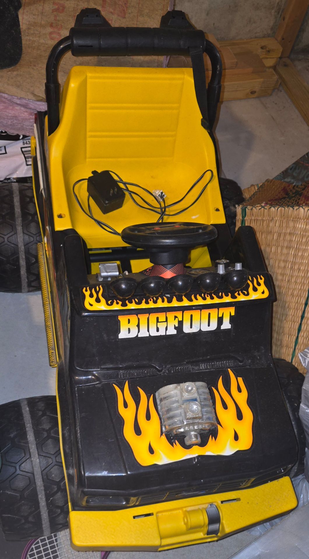 Bigfoot Kids Riding RC Truck
