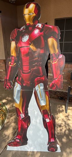 Ironman birthday prop 6” tall